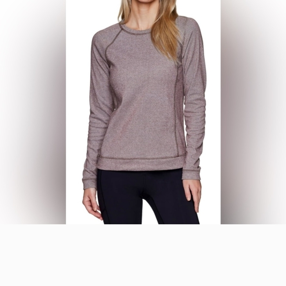 Avalanche Women's Long Sleeve Tee - Heathered Brown - Picture 1 of 5
